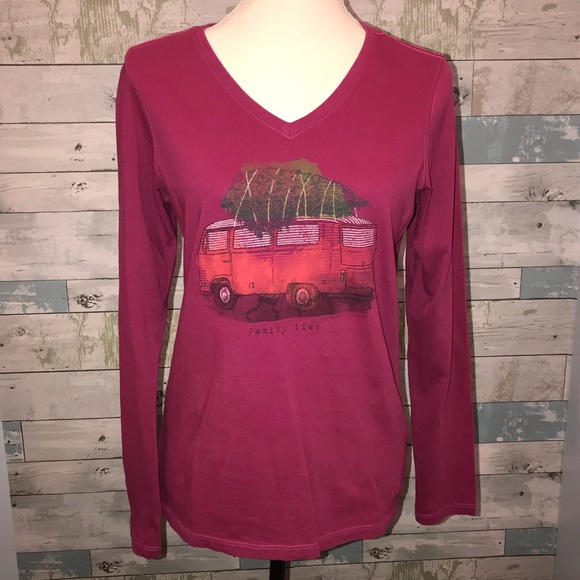 Life Is Good Tops - Life is Good family ties long sleeve tee sz small